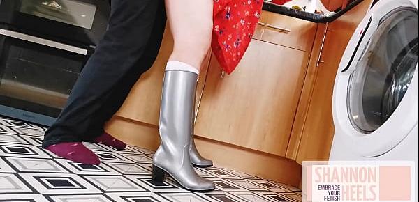  WELLiES GiRL DoGGY FUCKED - Shannon Heels